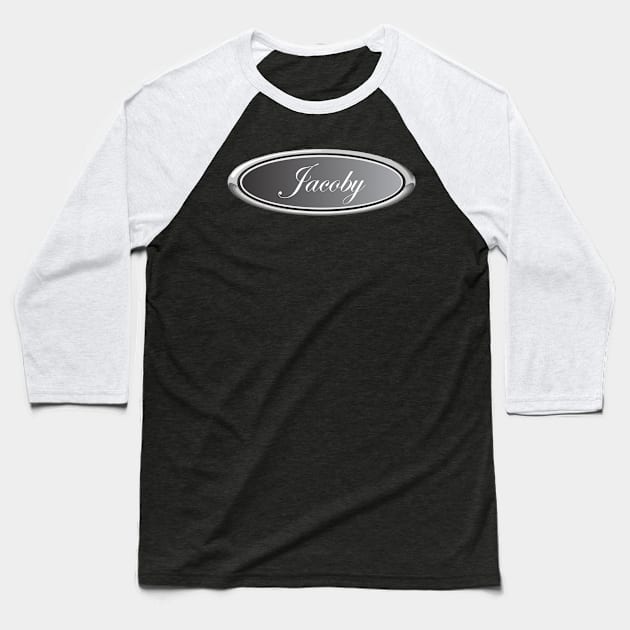 Jacoby Oval Baseball T-Shirt by Cavalrysword